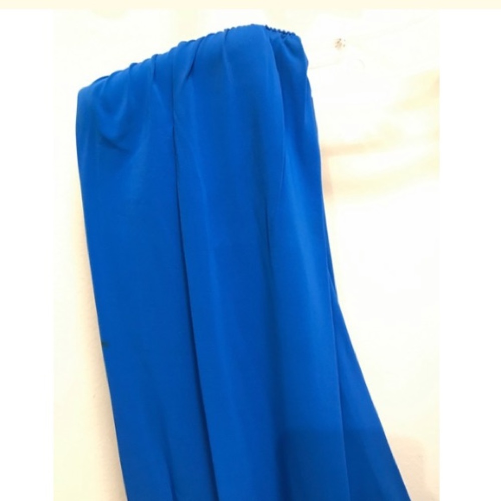 NWOT - Deep Plunge Blue Bodysuit - Picture 2 of 8